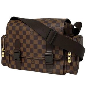 Louis Vuitton Reporter Melville Crossbody Bag Damier Brown
